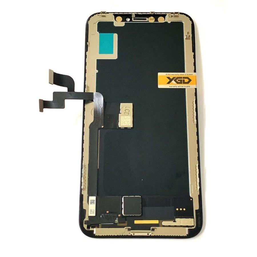 iPhoneXフロントパネル　液晶ガラス画面 iPhoneX 10 液晶 フロント パネル 画面 ガラス 修理 交換 部品 パーツ