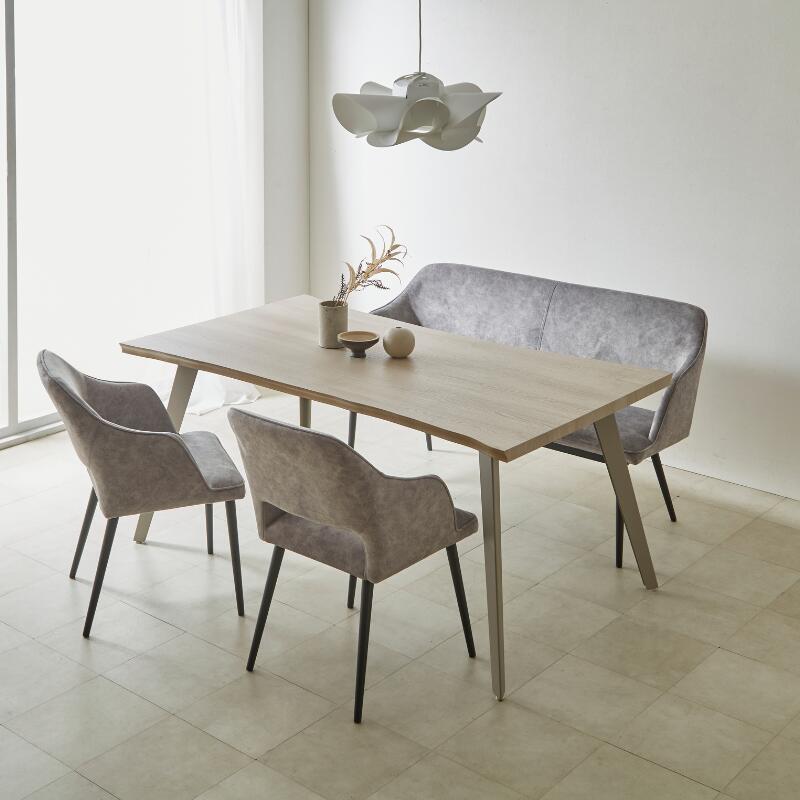 シンプルモダン ダイニングテーブルセット 河口家具製作所 ダイニングテーブルセット ダイニングセット 160cm 4点