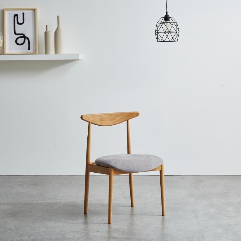 ダイニングチェア 椅子 イス チェアー 木製チェア ファブリックチェア