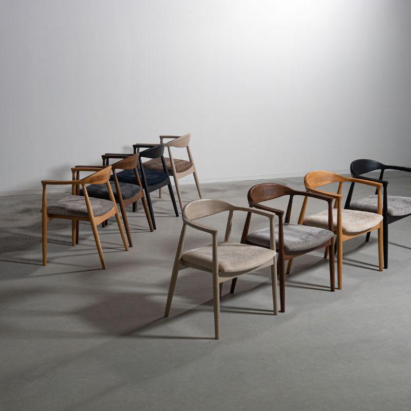 【河口家具製作所】ダイニングチェア アームチェア椅子 ナチュラル おしゃれ 木製 norna-chairwh3.jpg