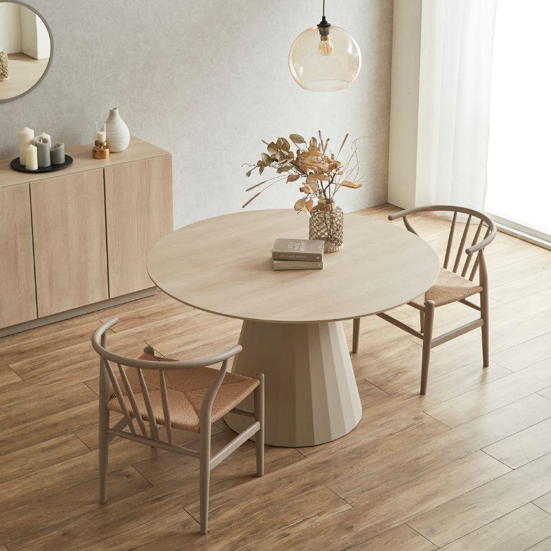 河口家具製作所 ダイニングテーブル 丸 ラウンドテーブル 100 110 120