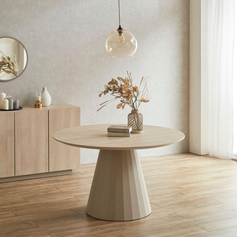 河口家具製作所 ダイニングテーブル 丸 ラウンドテーブル 100