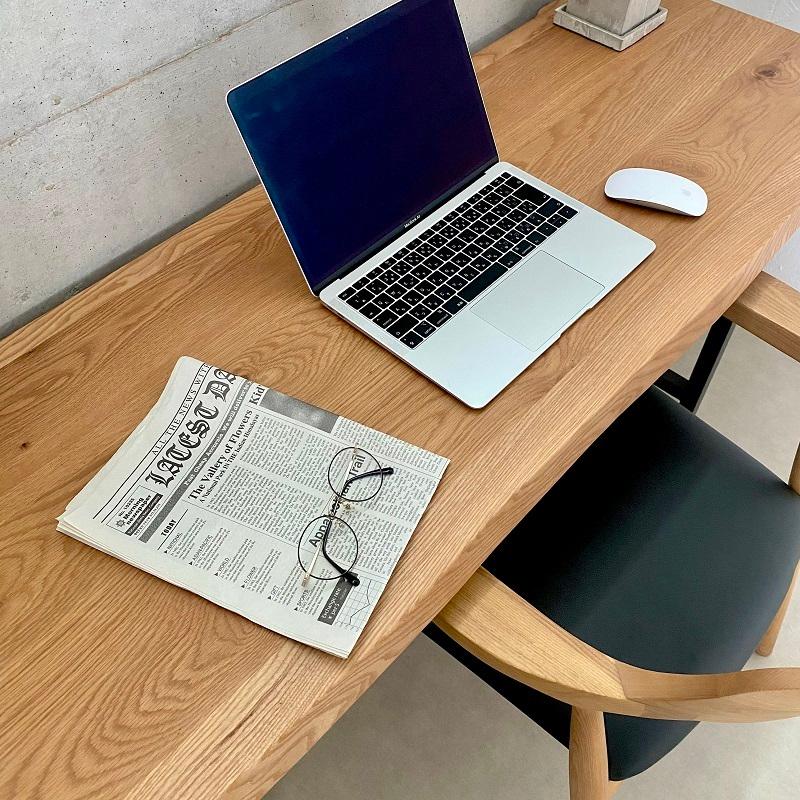 河口家具製作所 デスク PCデスク 120 単品 ワークテーブル おしゃれ 机