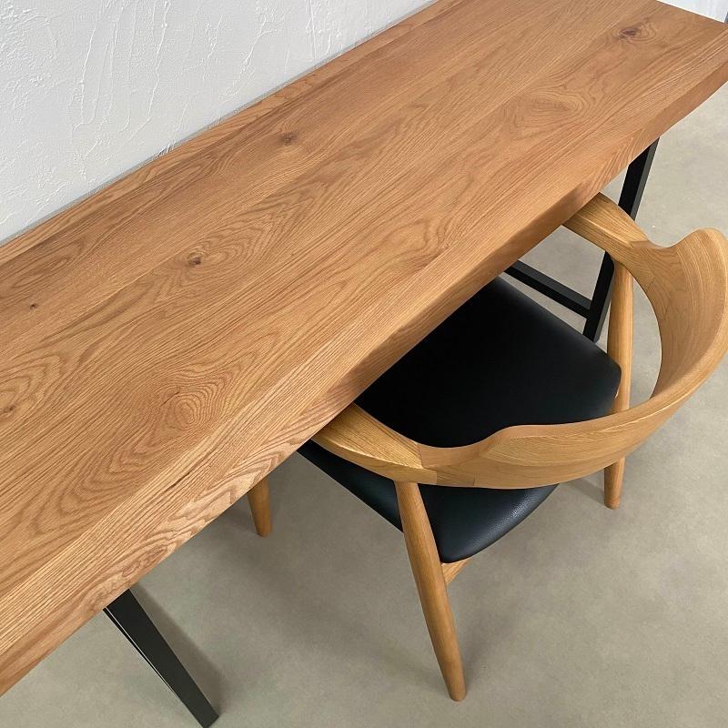 河口家具製作所 デスク PCデスク 140 単品 ワークテーブル おしゃれ 机