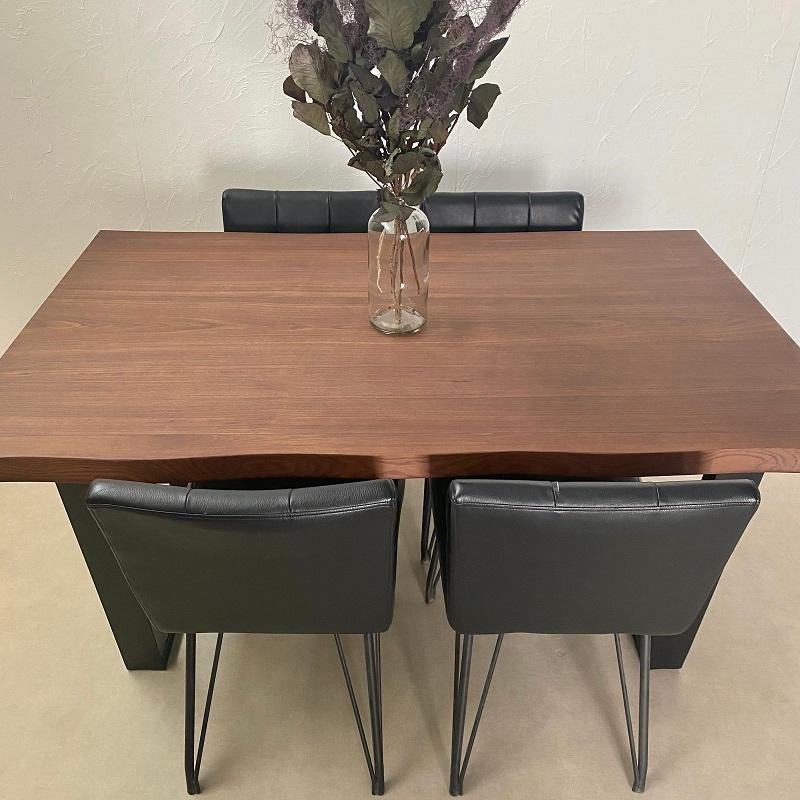 河口家具製作所 ダイニングセット 4人用 5点 ダイニングテーブル