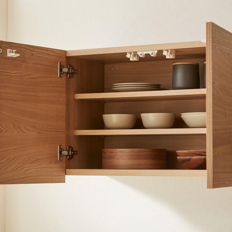 木製 キャビネット 飾り棚 ウォールシェルフ　壁掛け 河口家具製作所 ウォールキャビネット 壁掛け 壁面 壁付け 棚 シェルフ