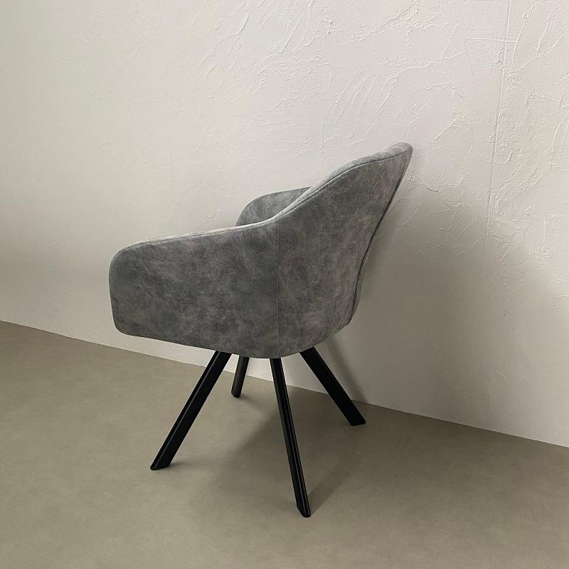 ダイニングチェア 回転 肘付き おしゃれ アームチェア 単品 回転チェア