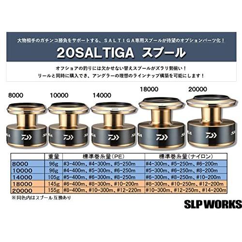 【中古品/USED】 ダイワslpワークス(Daiwa Slp Works) 20 スプール ソルティガ 14000 【3017005262】(15956円)