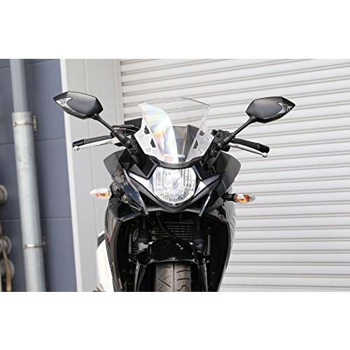 キジマ (kijima) バイク バイクパーツ ミラー TECH06 カウルミラー&LED