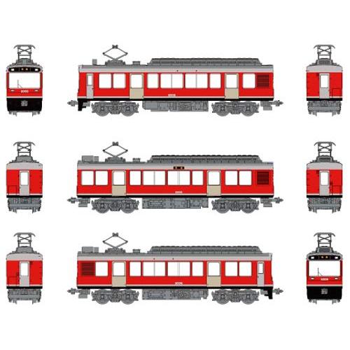 新品未使用 MODEMO Nゲージ 箱根登山鉄道2000形 レーティッシュ塗装