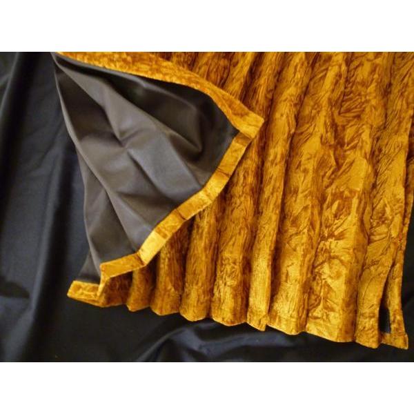 チンチラZEROベットリア・サイドカーテン ゴールド : クラクション