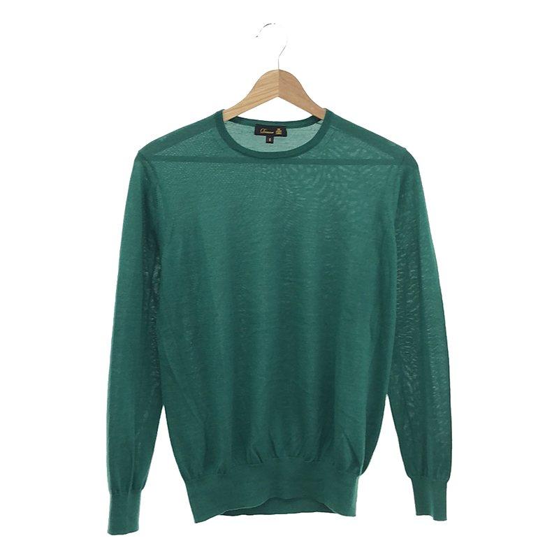 Drawer / ドゥロワー | 18Gカシミヤシルククルーネックニット | 1  