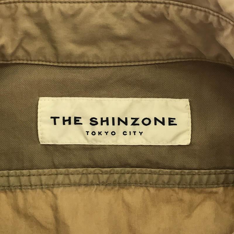 Shinzone / シンゾーン | ミリタリーシャツ | 38 | ベージュ | レディース｜kldclothing｜05