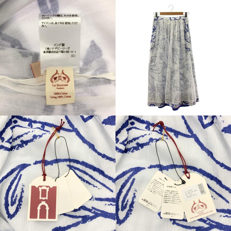 Le sirenuse / レ シレヌーセ 総柄 サイドジップ ボリューム スカート |  | 07