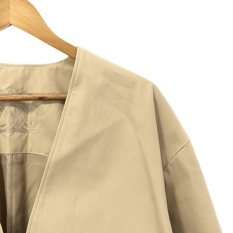 Drawer / ドゥロワー | Cotton gabardine V-neck blouse プルオーバー 