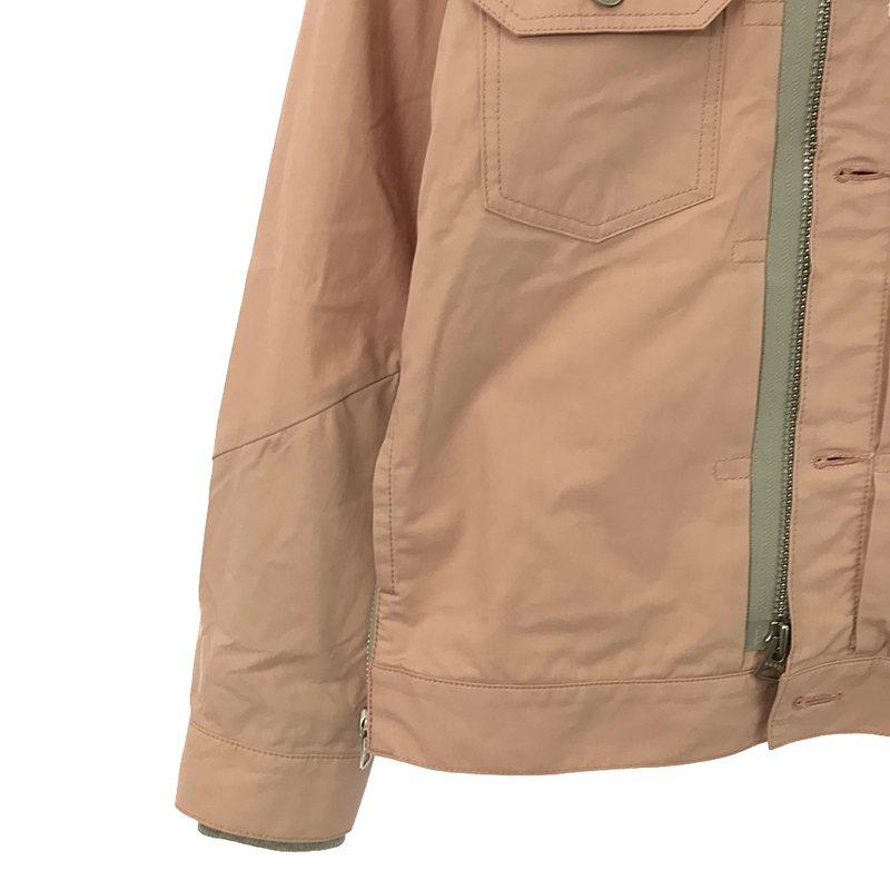 sacai 【美品】 / サカイ | Cotton Nylon Oxford Blouson 異素材 sacai 【美品】 / サカイ | Cotton Nylon Oxford Blouson 異素材