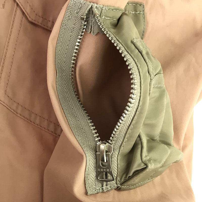 sacai 【美品】 / サカイ | Cotton Nylon Oxford Blouson 異素材 sacai 【美品】 / サカイ | Cotton Nylon Oxford Blouson 異素材