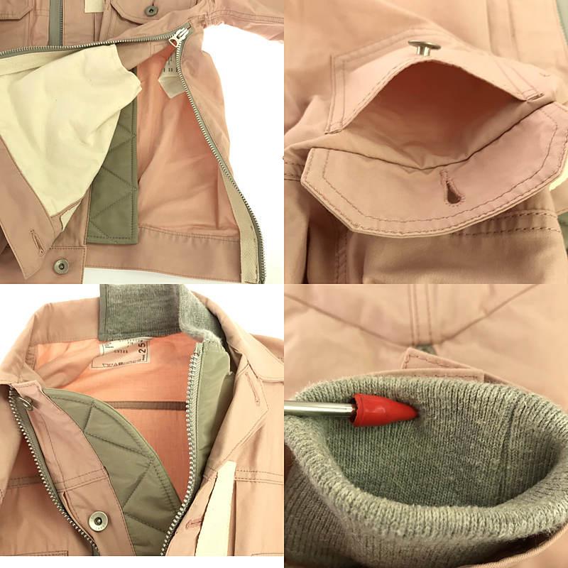 sacai 【美品】 / サカイ | Cotton Nylon Oxford Blouson 異素材 sacai 【美品】 / サカイ | Cotton Nylon Oxford Blouson 異素材
