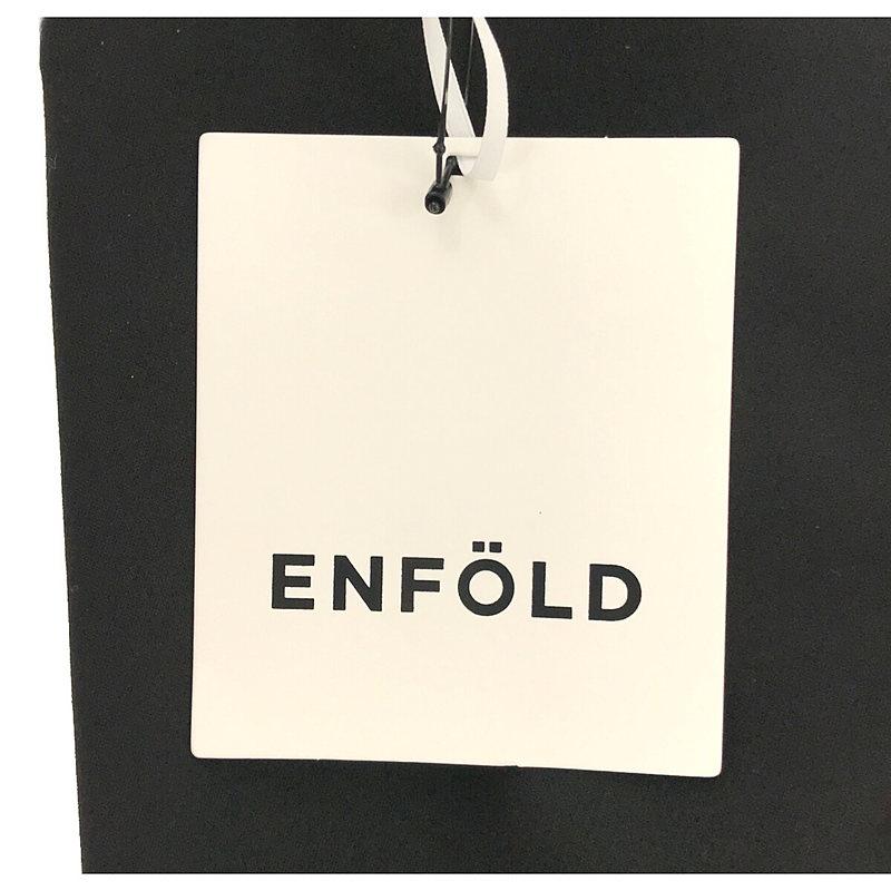 【新品】  ENFOLD / エンフォルド | 2023AW | KNIT-LAYERED PULLOVER  トップス | 38 | ブラック/ホワイト | レディース｜kldclothing｜09