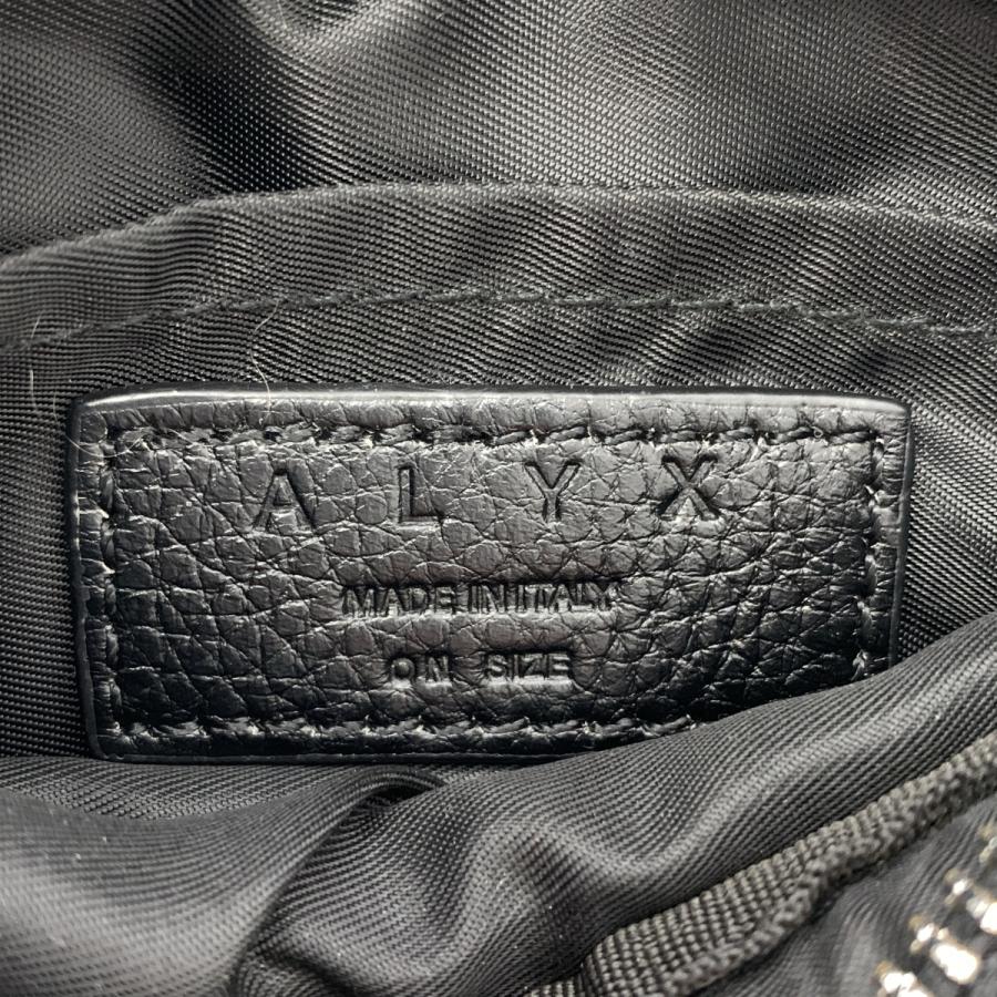 1017 ALYX 9SM（アリクス） レザー ウエスト ショルダーバッグ : KLD