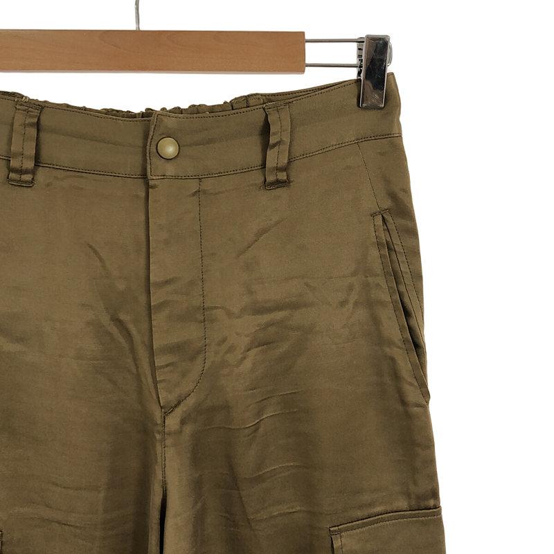 タグ付き　L'Appartement フィブリルサテン カーゴパンツ　34 L'Appartement / アパルトモン | 2022SS | フィブリルサテン