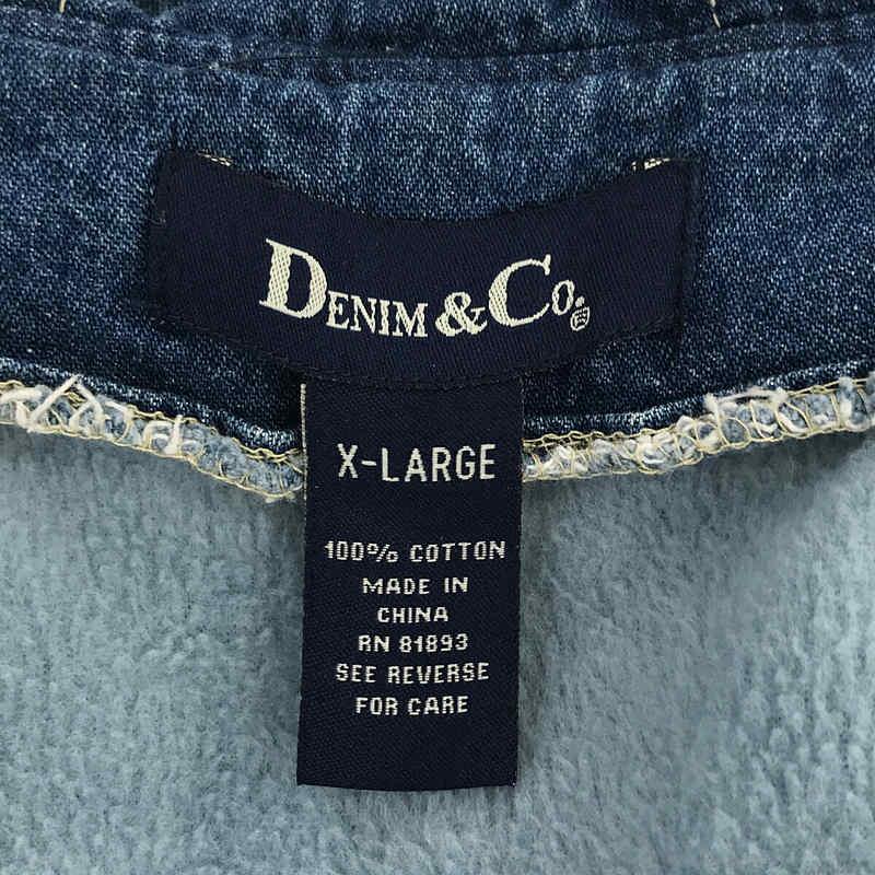 VINTAGE / ヴィンテージ古着 | 90s〜 Denim & Co. ライナー付き デニムダッフルコート｜kldclothing｜06