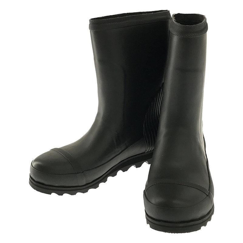 【美品】 SOREL / ソレル JOAN RAIN SHORT ジョアン レイン ショート ブーツ 24.5 ブラック