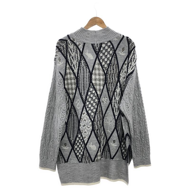 rurumu: / 縷縷夢兎るるむう | sacredness garden mix pattern knit 