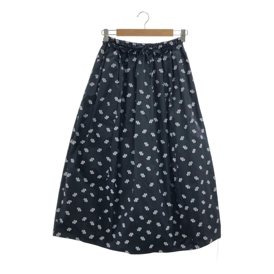 DRAWER（ドゥロワー） RESORT2 カット ジャカード ギャザー スカート