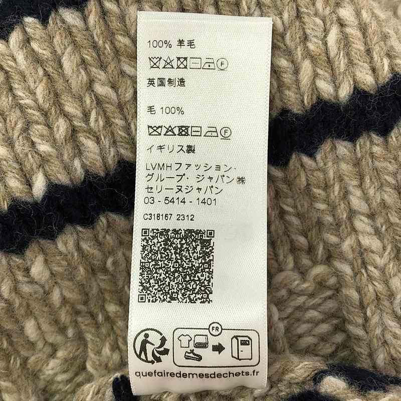 CELINE / セリーヌ | 2023AW | MARINIERE BOAT NECK SWEATER IN WOOL クルーネックニット | S | ベージュ/ネイビー | レディース 楽天市場】CELINE / セリーヌ | 2023AW | MARINIERE BOAT NECK SWEATER