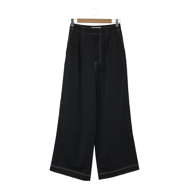 TODAYFUL / トゥデイフル | 2021AW | Satin Stitch Trousers サテン  