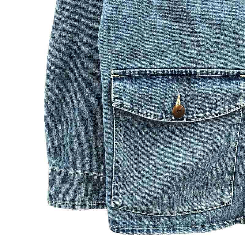 RE/DONE / リダン | Chore Jacket 刺しゅう デニム カバーオール | S | インディゴ | メンズ Re Done（リダン） | Chore Jacket 刺しゅう デニム カバーオール | S