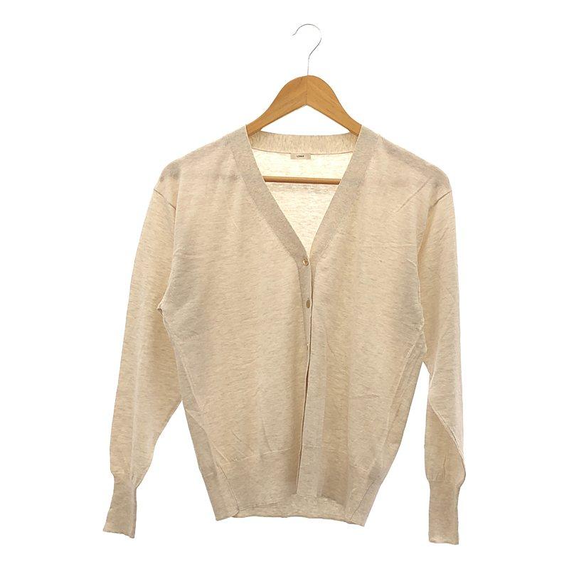 IENA 【美品】 / イエナ | 2021SS コットン麻 Vネック IENA 【美品】 / イエナ | 2021SS コットン麻 Vネック