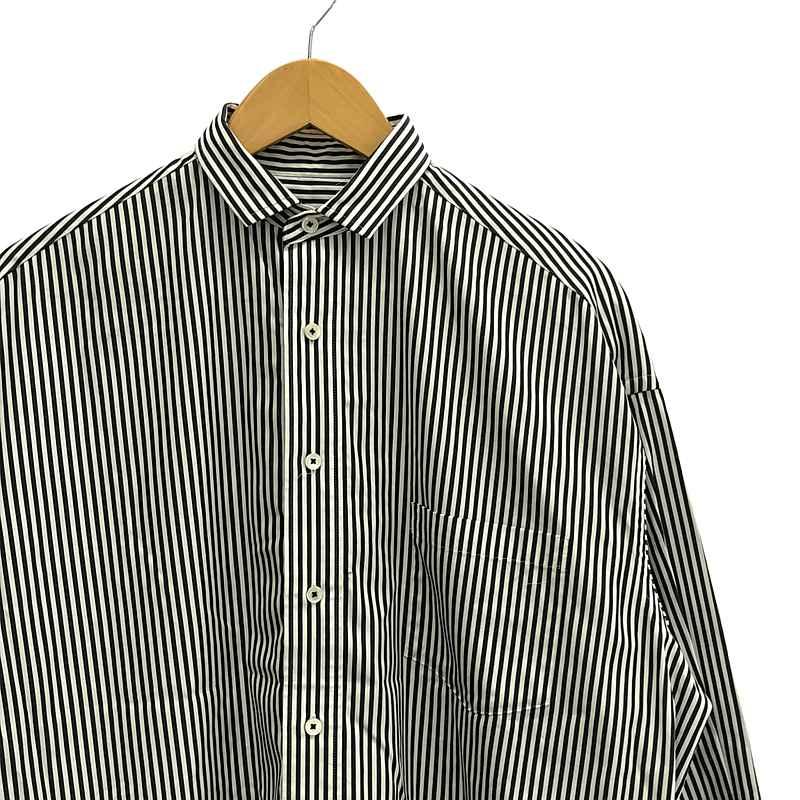 美品タンタンで購入　2度着用のみTICCA ストライプ 半袖シャツワンピース TICCA 【美品】 / ティッカ | ストライプシャツワンピース F
