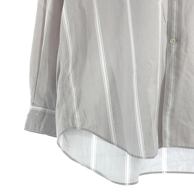 【美品】  WELLDER / ウェルダー | Button-Down Standard Shirt ストライプ ボタンダウン スタンダードシャツ | 4 | GRAY STRIPE | メンズ｜kldclothing｜03