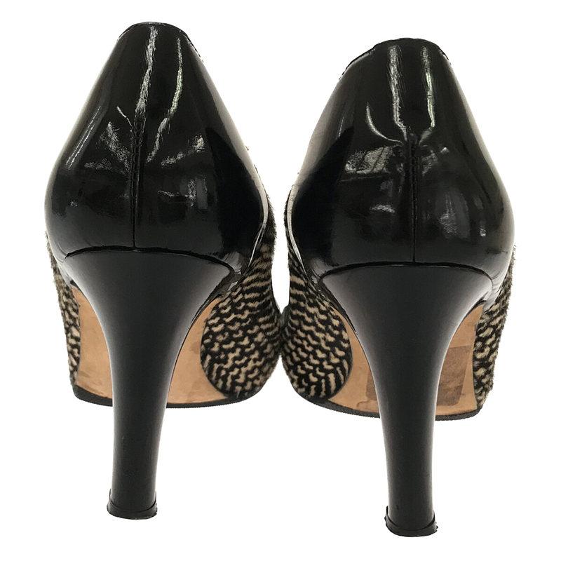 MANOLO BLAHNIK / マノロブラニク | ハラコ レザー ラウンドトゥ  