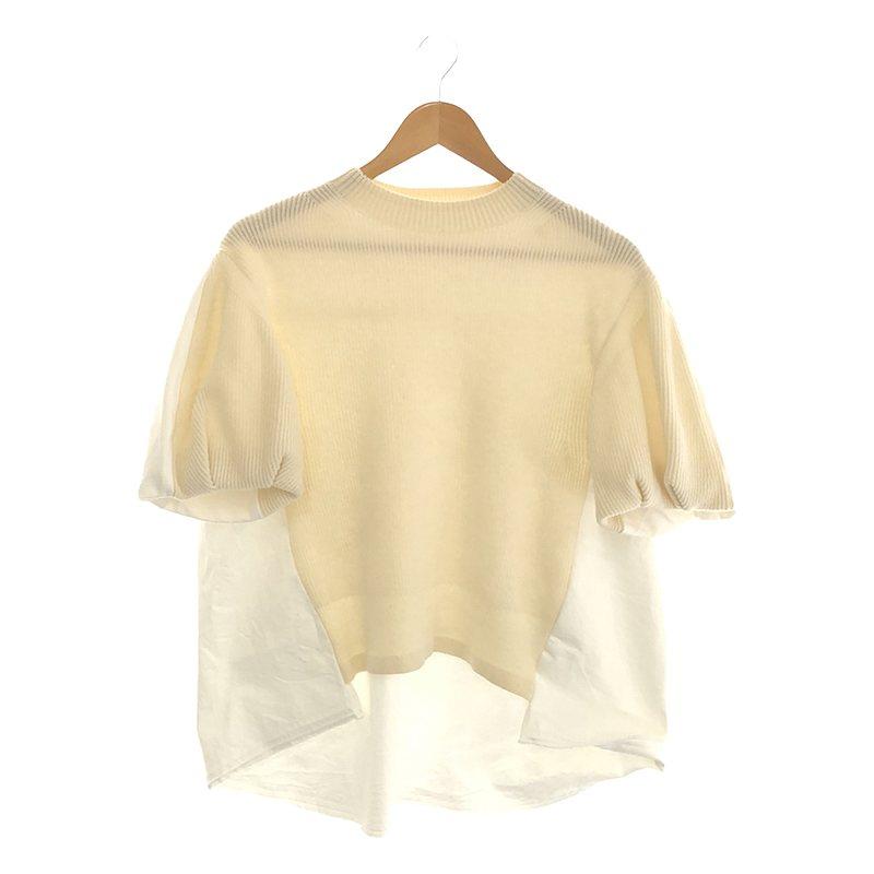 sacai 異素材ドッキングニット　2 sacai】ドッキングニット【買取入荷】 | カインドオル（kindal