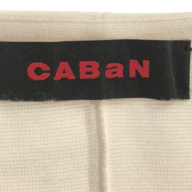 【美品】  CABaN / キャバン | 2020SS | ミラノリブVネックオールインワン | F | ホワイト | レディース｜kldclothing｜05