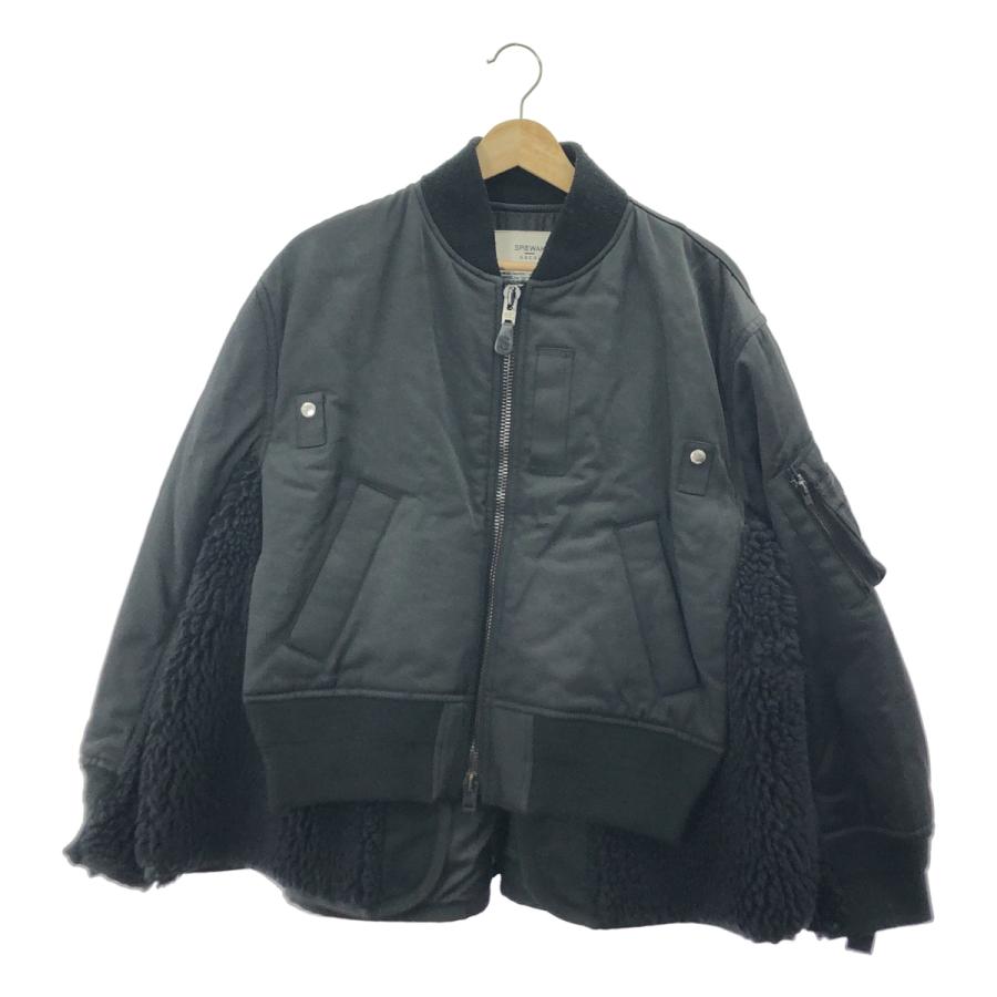 sacai（サカイ） ×SPIEWAK スピワック / MA-1 Blouson フリース切替