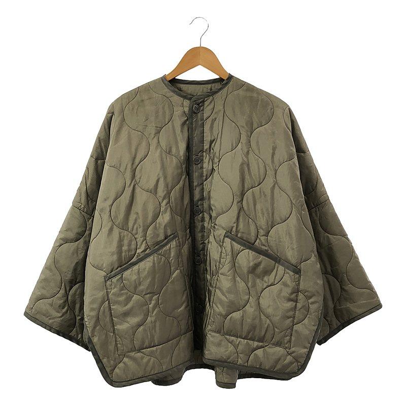 HYKE / ハイク | QUILTED LINER BIG JACKET ジャケット | 1 | カーキ 