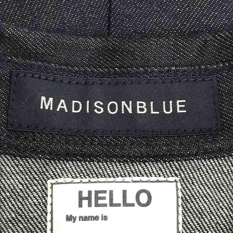 【美品】  MADISON BLUE / マディソンブルー | HAMPTON DENIM SHIRT シャツ | 0 | インディゴ | レディース｜kldclothing｜05