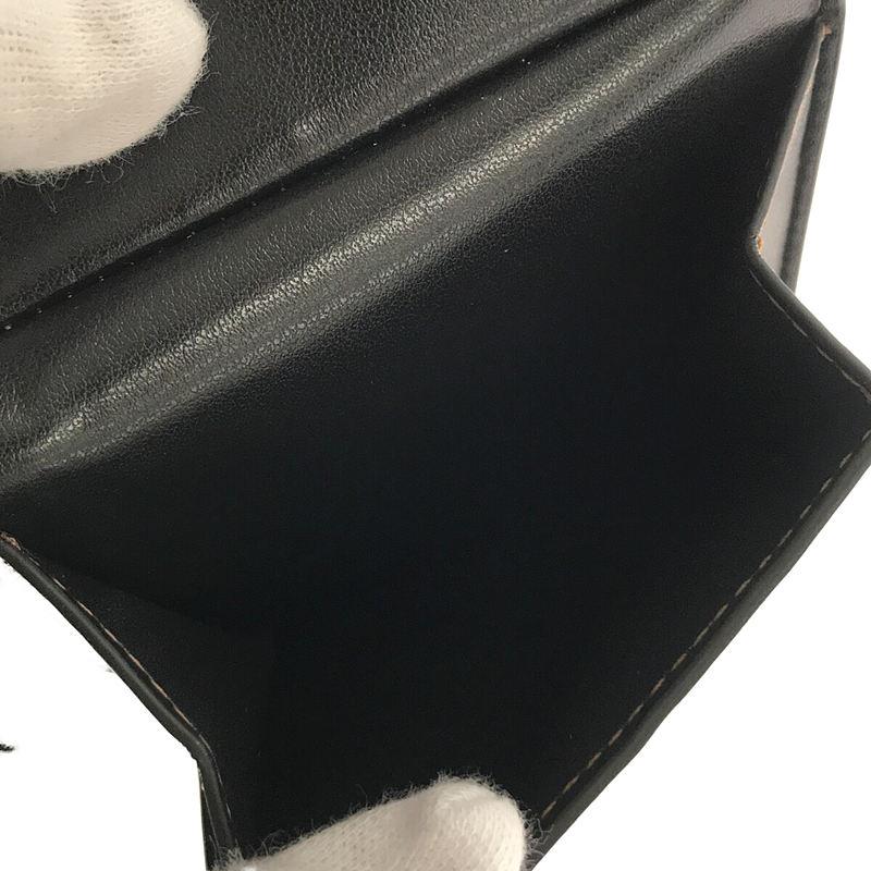 【美品】  COACH / コーチ | バッファロー チェック レザー ウォレット 二つ折り 財布 ユニセックス C2018 | レッド/ブラック | メンズ｜kldclothing｜06