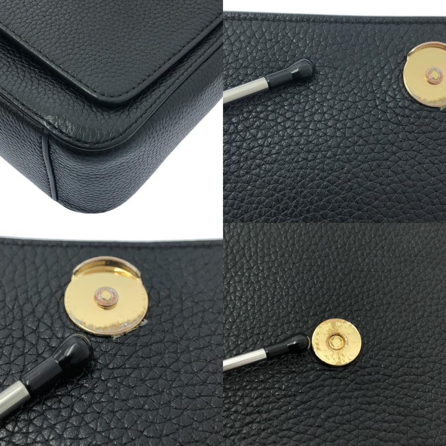 TORY BURCH / トリーバーチ | THEA WEB FLAP CROSSBODY テア ウェブ フラップクロス バッグ | ブラック | レディース TORY BURCH（トリーバーチ） | THEA WEB FLAP CROSSBODY テア ウェブ