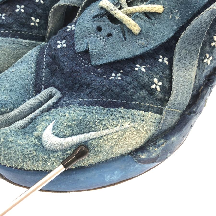 新品⭐️NIKE ナイキ　ISPAドリフター　indigo 24.0 ソックス付き ナイキ ISPA ドリフター］の新作は、足袋風デザイン。天然藍染のカラー
