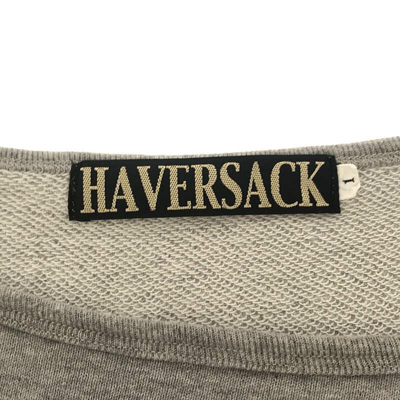 HAVERSACK / ハバーサック | スウェット Tシャツ | 1 | グレー | レディース｜kldclothing｜05