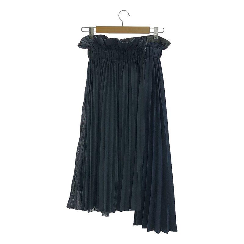 keisuke kanda パッチワークプリーツスカート 新品未使用【keisuke kanda】ケイスケカンダ パッチワーク