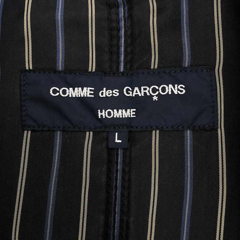 COMME des GARCONS HOMME / コムデギャルソンオム | 2006SS | ポリエステル 3B テーラードジャケット | L | ブラック | メンズ｜kldclothing｜05