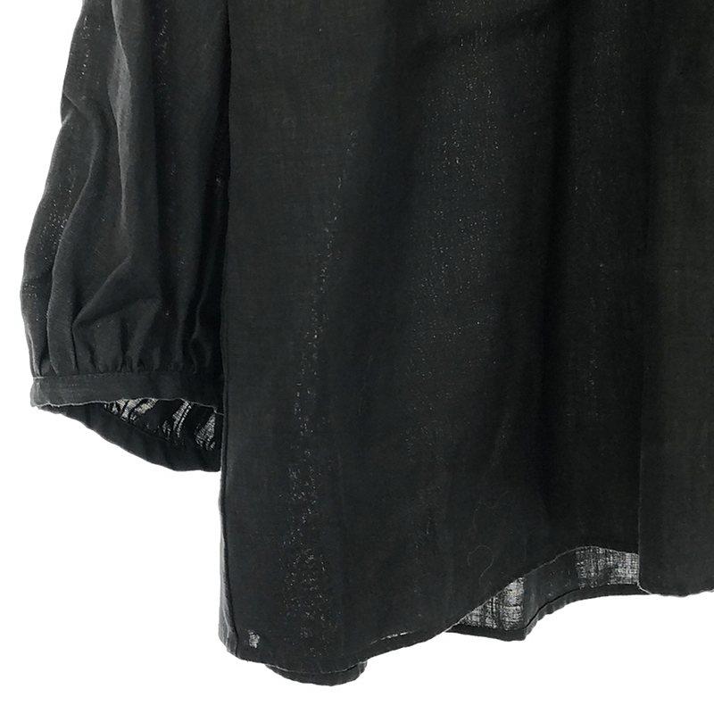 R&D.M.Co- リネンフラワースカラップスモックブラウス R&D.M.Co / オールドマンズテーラー | リネン フラワー