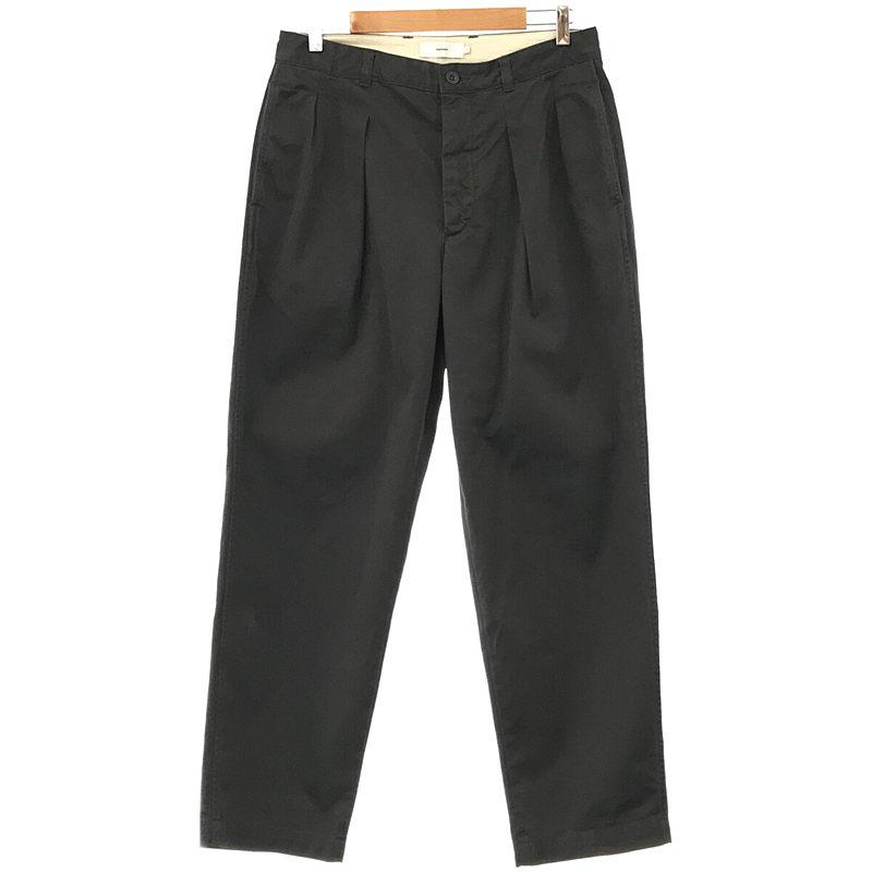 Graphpaper / グラフペーパー | Suvin Chino Tuck Tapered Pants ス