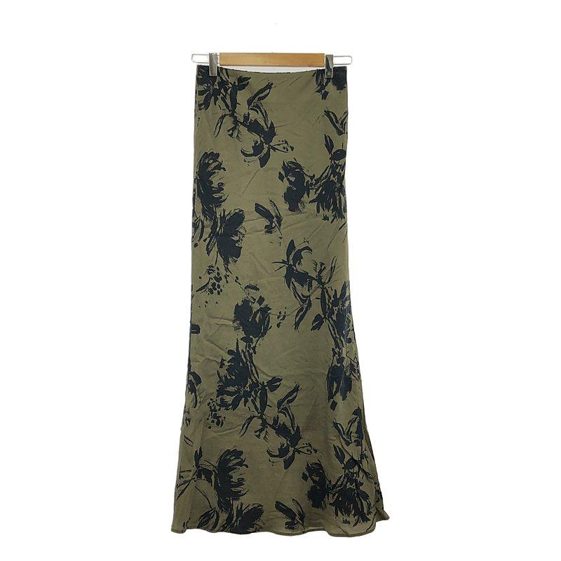 SACRA / サクラ | SHADE FLOWER SKIRT シェード フラワー スカート | 38 | カーキ | レディース | SACRA（ファッション）